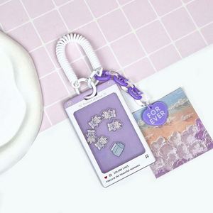 Personalized Popular Amine Keyring Acrylic Music Character <b>Keychain</b> Custom Favorite Star Idol Keyholders - Product Image 2