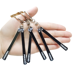 Manufacturer Custom Logo Keychain Metal Zinc Alloy Enamel Letter Branded <b>Keyrings</b> with Your Own logo Soft Hard Enamel Keychains - Product Image 3
