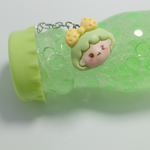 CHENXI Nuevo Diseño de Fábrica Encantadores Dijes de Niña Kit Sensorial de Plastilina Suave Verde con Cuentas Transparentes DIY Seguro No Tóxico Educativo - Product Image 5