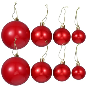 3/4/6/8/10/15/20/25/30/40/50/60cm Xmas Large Plastic Christmas Ball Silver Red Gold Shatterproof Christmas Ball <b>Tree</b> <b>Ornaments</b> - Product Image 3