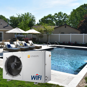 Bomba <span class=keywords><strong>de</strong></span> calor eléctrica R410A al por mayor, inversor <span class=keywords><strong>de</strong></span> CC, <span class=keywords><strong>calentador</strong></span> <span class=keywords><strong>de</strong></span> agua híbrido para uso en hoteles, piscina, estanque, Spa, bomba <span class=keywords><strong>de</strong></span> calor <span class=keywords><strong>de</strong></span> Gas Para Piscina - Product Image 1