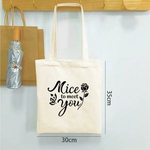 กระเป๋าผ้าแคนวาสสำหรับผู้หญิง, กระเป๋าโท้ทสำหรับโปรโมชั่นที่ดีที่จะได้พบกับคุณ - Product Image 6