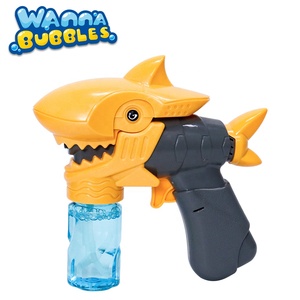 Juego al aire libre <span class=keywords><strong>de</strong></span> verano, juguete <span class=keywords><strong>de</strong></span> tiburón, pez, <span class=keywords><strong>burbujas</strong></span>, <span class=keywords><strong>pistola</strong></span> <span class=keywords><strong>de</strong></span> <span class=keywords><strong>burbujas</strong></span> con luz y música - Product Image 2