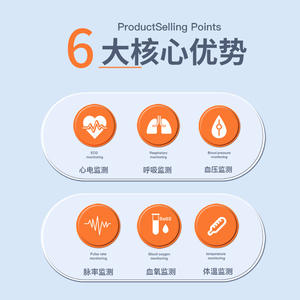 เครื่องตรวจคลื่นไฟฟ้าหัวใจแบบพกพา Yongkang PMV7 พร้อมแบตเตอรี่ในตัว ได้รับการรับรองมาตรฐาน CE สำหรับการตรวจคลื่นไฟฟ้าหัวใจทั่วร่างกาย - Product Image 2