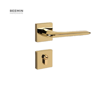 Manija de Puerta BEEMIN Edición Limitada B9-1815, Estilo Moderno de Lujo, Aleación de Zinc Dorada, para Hotel, 5 Años de Garantía, Fácil Instalación - Product Image 1