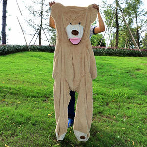 Ours en peluche géant réaliste, jouet en peluche non pelucheux, coquille d'ours - Product Image 4