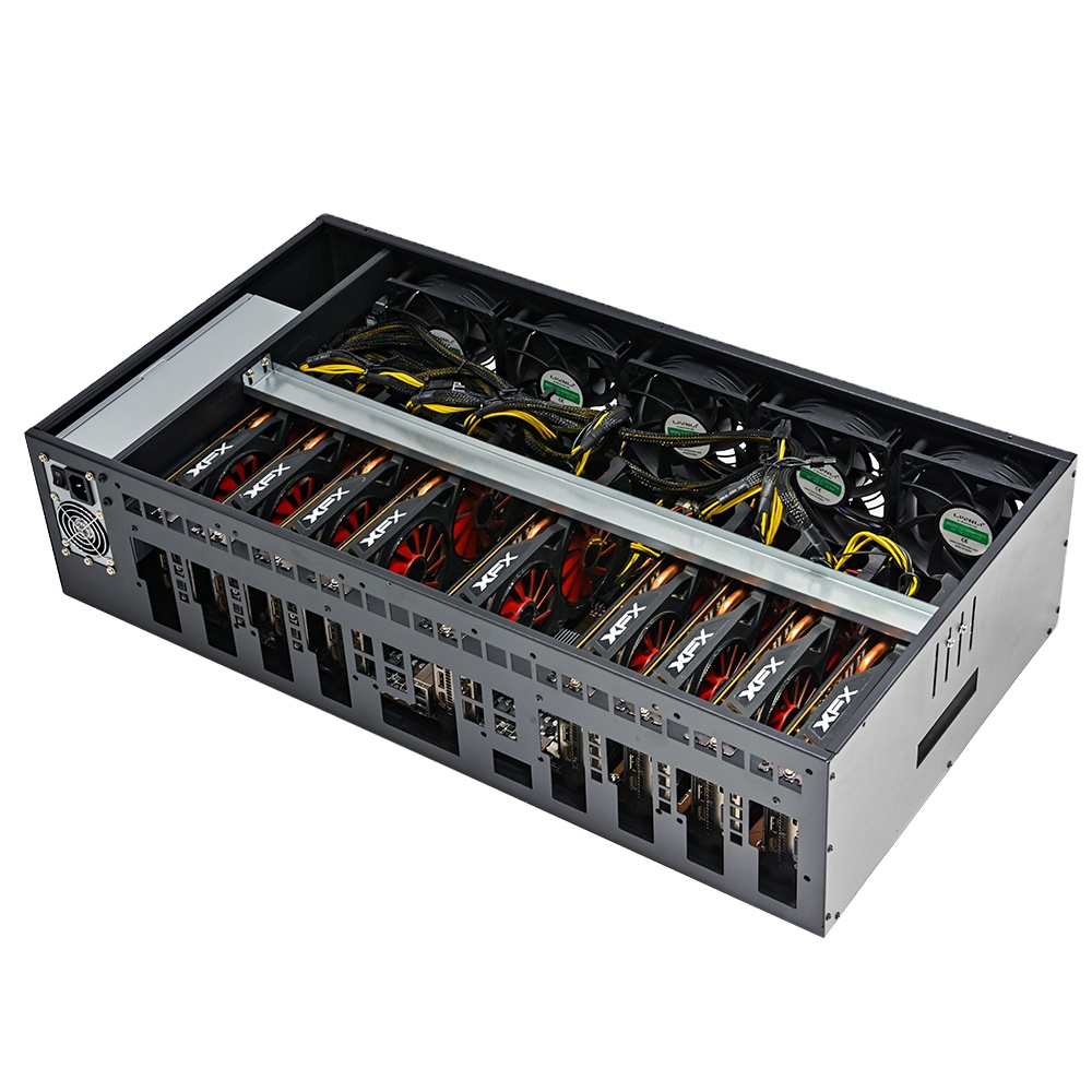 Совершенно новая материнская плата x79 с двойным процессором, корпус x79 9 gpu, рамка для графических карт 3060