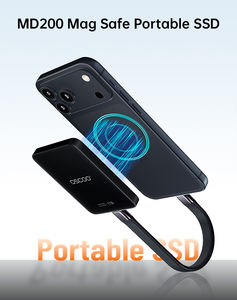 OSCOO Magnetische Externe Harde Schijf SSD 512GB 1TB 2TB 20GB/S Draagbare SSD USB3.<span class=keywords><strong>2</strong></span> Gen2*<span class=keywords><strong>2</strong></span> Type-C Harde Schijf - Product Image 2