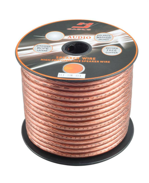 Perfect Sound Quality High-end Cables 16awg 1.5sqmm Pure Copper for Connecting HiFi Home Cinema or Speaker System