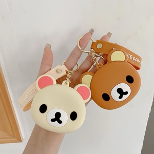 Porte-monnaie en silicone motif dessin animé, pendentif de sac à dos <span class=keywords><strong>et</strong></span> porte-clés en silicone, beau <span class=keywords><strong>et</strong></span> mignon, cadeau de festival - Product Image 4