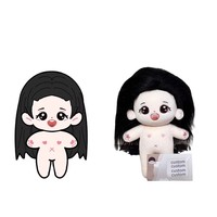 Peluche Anime Personnalisée sur Mesure, Fabrication OEM de Poupées Humanoïdes en Coton, Vente en Gros d'Usine, Figurines de Personnages Rembourrées 2D à 3D