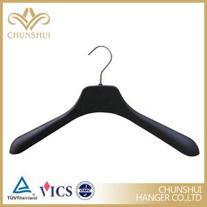 Оптовая Продажа с пользовательским логотипом Нескользящие вешалки для одежды пальто пластиковая вешалка для одежды - Product Image 2