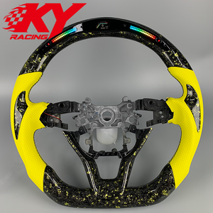 Accesorios Interiores para Accord Sport 2.0 2018-2022, Volante Deportivo de Fibra de Carbono Forjada, Cuero Genuino, LED, RPM - Product Image 1