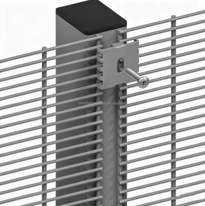 Clôture de ferme en treillis soudé galvanisé anti-escalade avec services de découpe et de pliage - Product Image 1