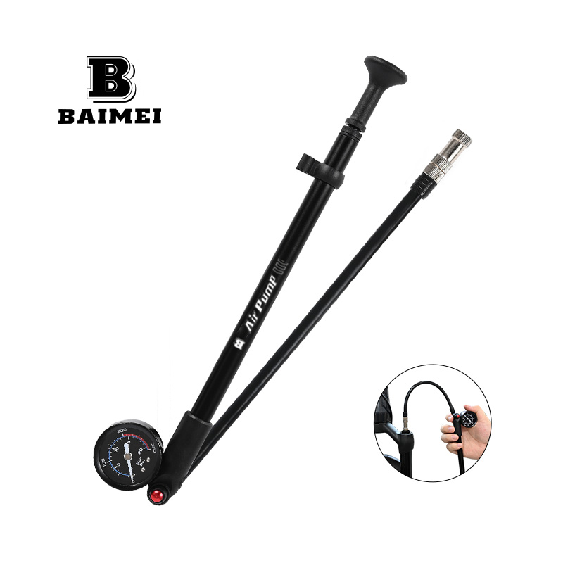 BAIMEI 300 PSI портативный мини-насос для шин для велосипеда, воздушный насос высокого давления для передней вилки и задней подвески для велосипеда и воздушных амортизаторов