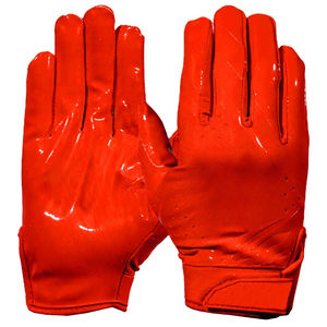Latest Design High Quality American Football Gloves Improved Grip Lightweight <b>Sticky</b> Features Hand Grips Stretch Customizable - Product Image 5