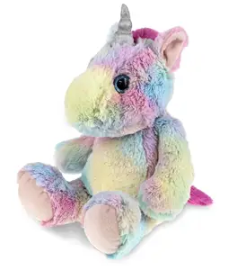 Peluches licorne colorées jouets animaux en peluche personnalisés peluches fournisseurs fabricant cadeaux de haute qualité pour les enfants
