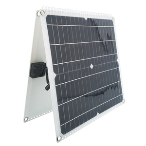 Alecter Solar APH-P54 20W Panneau Solaire Flexible Monocristallin en Silicium, Efficacité 19,5%, 33x36cm, Portable, Charge Rapide en Extérieur - Product Image 4