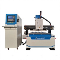 Machines à bois professionnelles petite taille CA-1212 atc cnc routeur avec changeur d'outils automatique