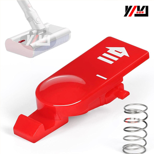 Pièces compatibles <span class=keywords><strong>Dyson</strong></span> en gros : Dispositif de dégagement rouge avec ressort pour têtes de brosse rotative humide V12s V15s Submarine Omni-glide - Product Image 1