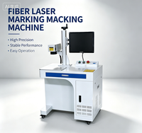 Système de marquage laser à fibre CNC MAGICK Easy Mark pour équipement métallique, type portique, 300W, refroidissement par air, nouveau contrôle EZCAD