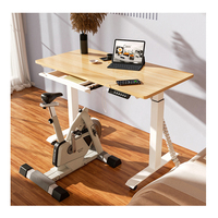 Bureau électrique à actionnement linéaire, table modulaire réglable en hauteur, bureau debout, cadre de bureau à moteur unique