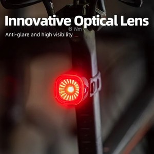 XOSS vélo feu arrière frein détection vélo feu arrière IPX7 étanche vélo lumière Auto allumer/éteindre lumière intelligente - Product Image 5