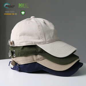 Gorra de Béisbol Personalizada de 6 Paneles, Gorra de Béisbol de Algodón Lisa al por Mayor, Gorras Personalizadas para Papá - Product Image 1