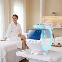 Promotion : Appareil Facial Professionnel 7-en-1 Smart Ice Blue Plus Hydra Microdermabrasion et Hydrodermabrasion (Peeling à l'Eau)
