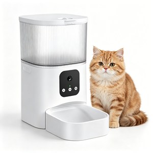 Pet Shop Supply <b>Automatic</b> Pet Feeder Automatyczny Karmnik Adjustable Timer Smart Pet Feeder Practical Pet Food <b>Dispenser</b> - Product Image 1