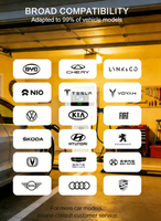 Nouveau chargeur portable rapide DC Evmate Evmate-EU-20KW 7KW/20KW avec prises CCS1/CCS2/NACS/Chademo/GBT