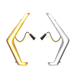 12V OE thay thế Trắng UTV LED Fang ánh sáng hổ phách nguy hiểm <span class=keywords><strong>flasher</strong></span> bật tín hiệu ánh sáng Kit cho Polaris rzr XP Turbo - Product Image 1