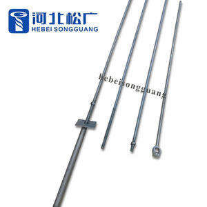 מוט קרקע מגולוון בחום עם מכלול קשת, למכירה ישירות מהמפעל, עבור חומרת קווי תיל. - Product Image 3