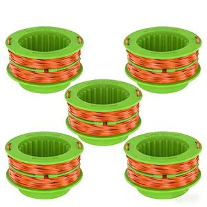 Bobine de coupe-bordures AS1300, 5 pièces, compatible avec EGO Power + bobine de fil électrique sans fil de 15 pouces, double ligne, alimentation automatique, ST150XX - Product Image 1