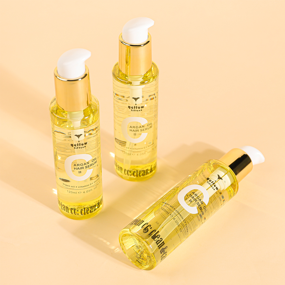 Private Label Frizz Facilidade Soro de Cabelo Força Extra Nutritivo Óleo de Cabelo para o Frizz Controle Calor Protetor com Argan Oil