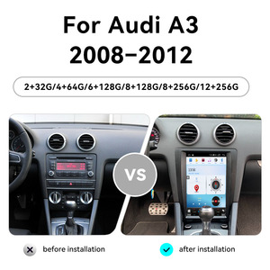 奥迪A3 2008-2012汽车立体声多媒体carplay 4g sim卡头单元12.1英寸屏幕安卓14.0车载收音机全球定位系统导航 - Product Image 3