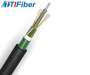 GYTS Outdoor Fiber Optic Cable Direct Buried 6 Core Single Mode Cable Optic Fiber