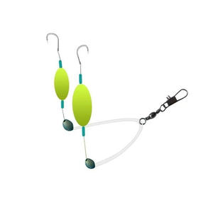 Ishini Gold Sea Night Anti-Hanging Bottom Hook Pêche en plein air Double Crochet pour la carpe Anti-Bottom Line et Anti-Walking Caractéristiques - Product Image 4