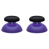 Manettes de remplacement eXtremeRate violet et noir pour manettes PS5 et PS4