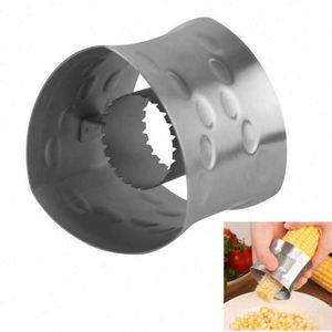 304 Stainless Steel Manual Cob Remover Convenient <b>Kitchen</b> <b>Gadget</b> for Peeling Corn Vegetable Stripper - Product Image 5