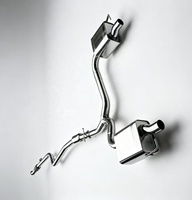 Système d'échappement Catback en acier inoxydable DZ 304 pour Mercedes Benz W205 C200 C250 C260 C300