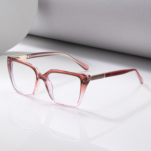 Partagas TR90 marco brillo polvo CP brazos resorte bisagra Anti luz azul bloqueo anteojos Marco de gafas ópticas para mujeres - Product Image 1