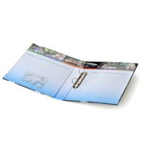 Carpetas de Cartón Rígido Premium Personalizadas de Fábrica, Carpetas de Trabajo y Estudio Impresas Personalizadas con Broches Metálicos
