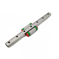 Rail de guidage linéaire haute précision MGN7/MGN7C 500 mm avec patin en acier chromé pour pièces de CNC et d'imprimantes 3D