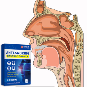 Bandes nasales pour soulager le ronflement et faciliter la respiration nasale, traiter la congestion nasale et la sécheresse. - Product Image 2