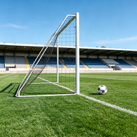 But de football en fer robuste Vance Sports avec cadre durable, montage facile et performance toutes saisons pour une utilisation en intérieur/extérieur