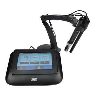 เครื่องวัดค่า pH ค่าการนำไฟฟ้า และออกซิเจนละลายในน้ำ พร้อมหน้าจอสัมผัส LCD ขนาด 7 นิ้ว จากจีน - Product Image 1