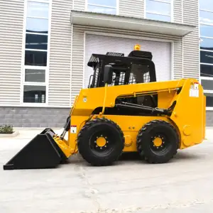 Çin üst marka sıcak Model inşaat makineleri çin skid steer ucuz mini skid nokta dönüşlü yükleyici satılık