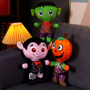 Peluche de la série Halloween Dark : Fantôme, Citrouille, Mamaniaque, Zombie – Décoration de fête - Product Image 2