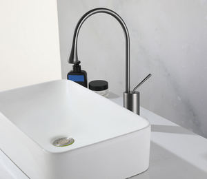 Modern 59-1 Brass Basin Faucet, Bathroom Balcony High-end Sink Faucet, Hot and Cold Water Surface Basin Mixer - Product Image 3